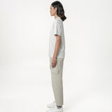 Cupro Signature Tee - Melange White