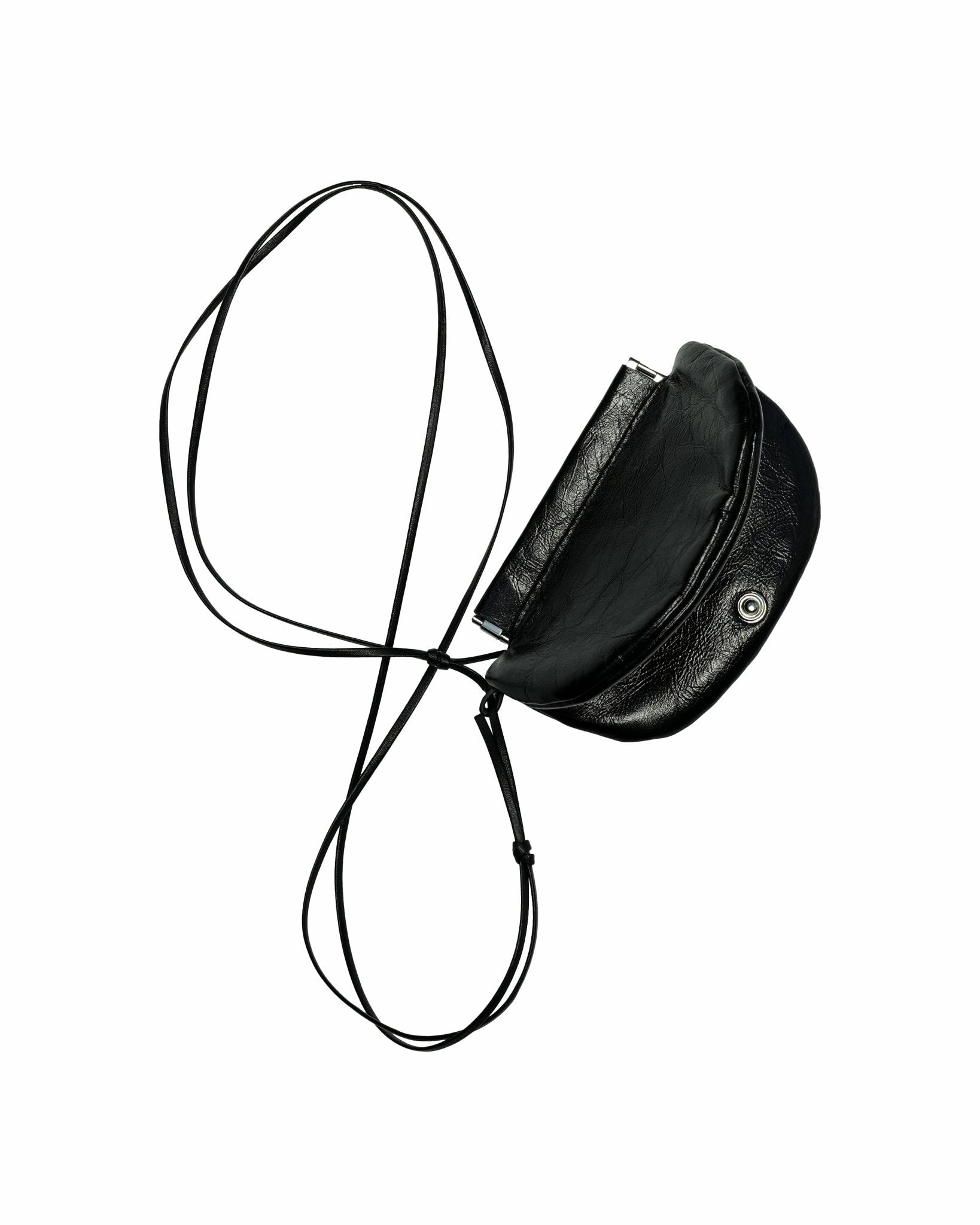 Eclipse Leather Pouch - G R A Y E