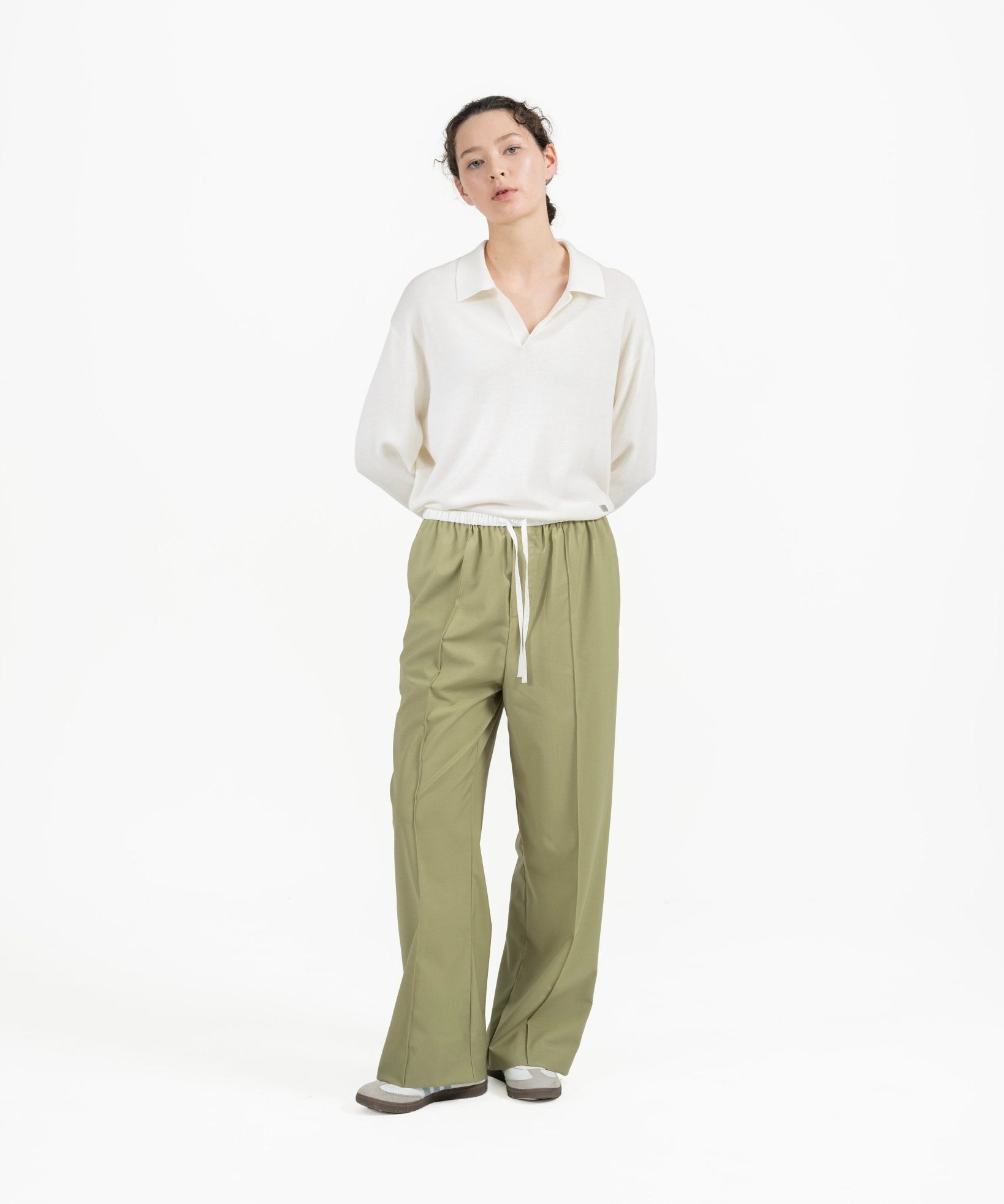 Everyday Wool Pants - G R A Y E