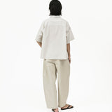 Flare Back Stripe Shirt - G R A Y E