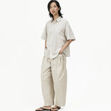 Flare Back Stripe Shirt - G R A Y E