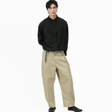 Fluid Knot Shirt - Black - G R A Y E
