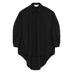 Fluid Knot Shirt - Black - G R A Y E