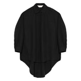 Fluid Knot Shirt - Black - G R A Y E