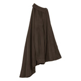 Fluid Knot Shirt - Brown - G R A Y E
