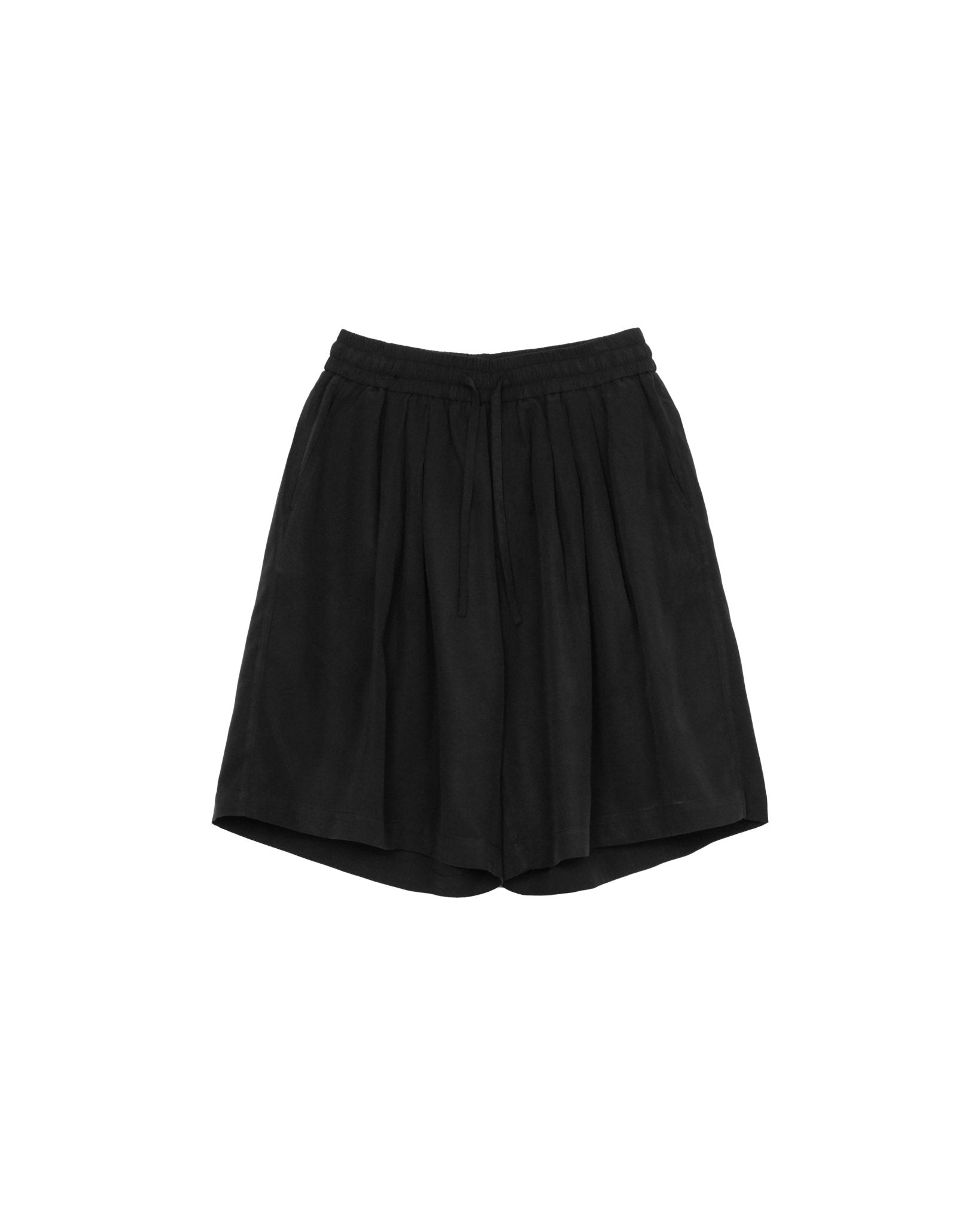 Fluid Pleat Shorts - G R A Y E