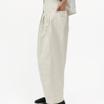 Gather Pocket Cocoon Trousers - G R A Y E