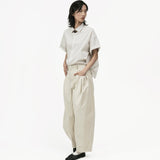 Gather Pocket Cocoon Trousers - G R A Y E