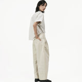 Gather Pocket Cocoon Trousers - G R A Y E