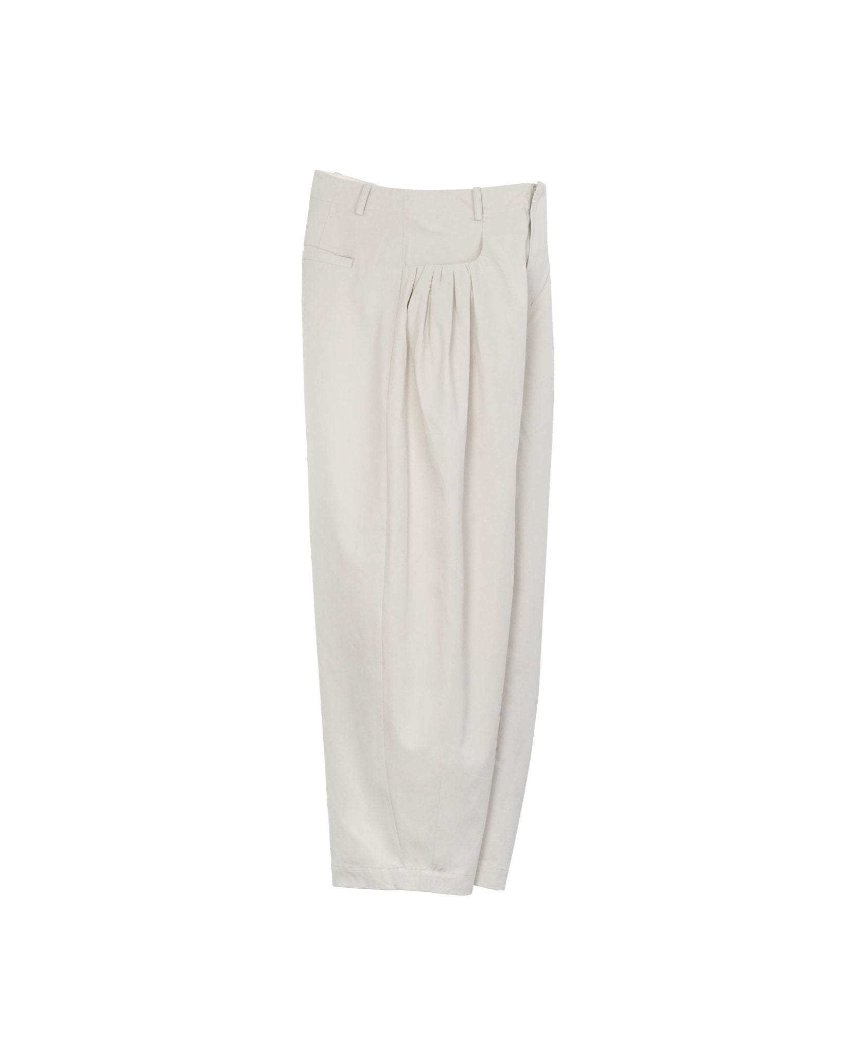 Gather Pocket Cocoon Trousers - G R A Y E