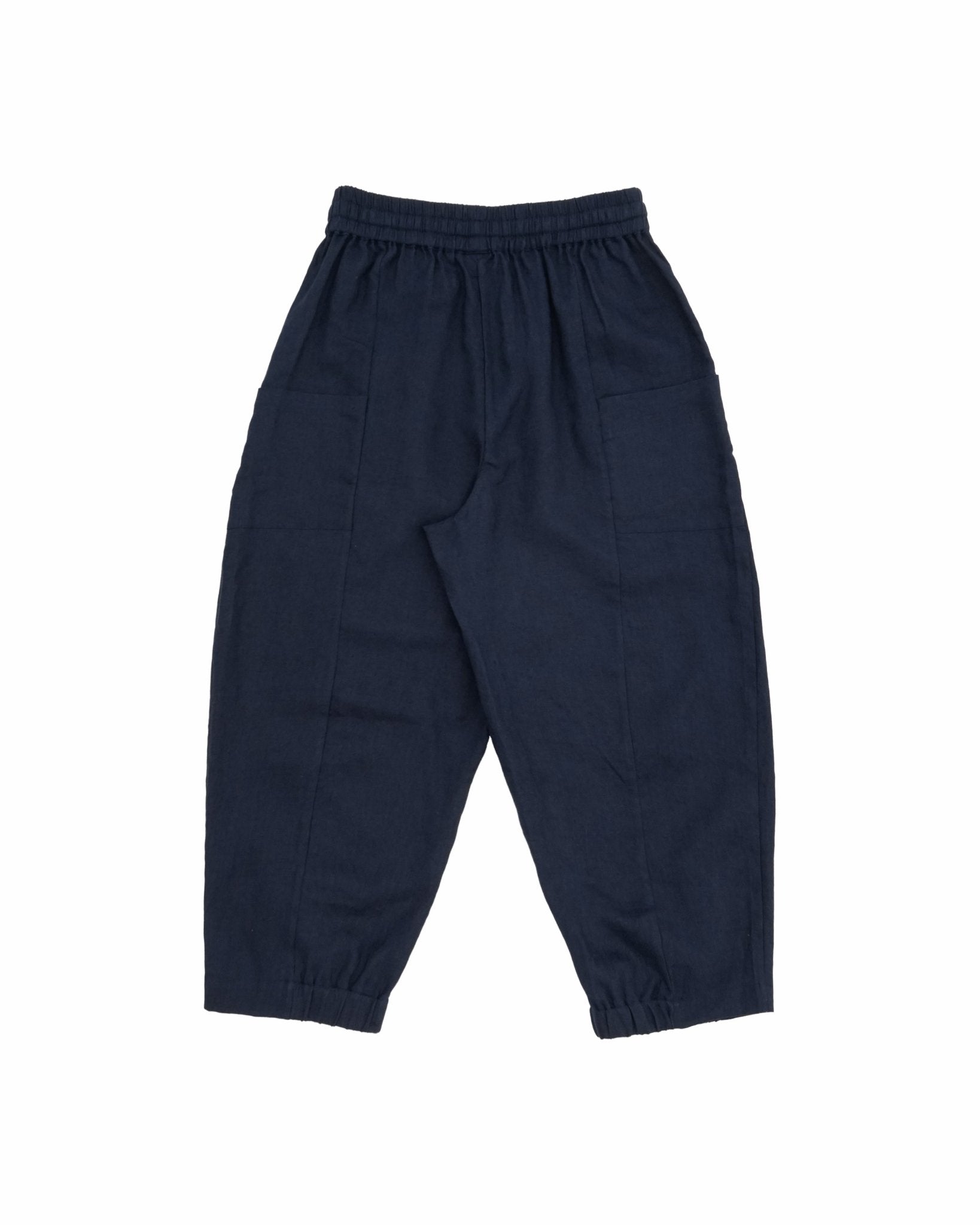 Journeyman Linen Pants - Midnight - G R A Y E