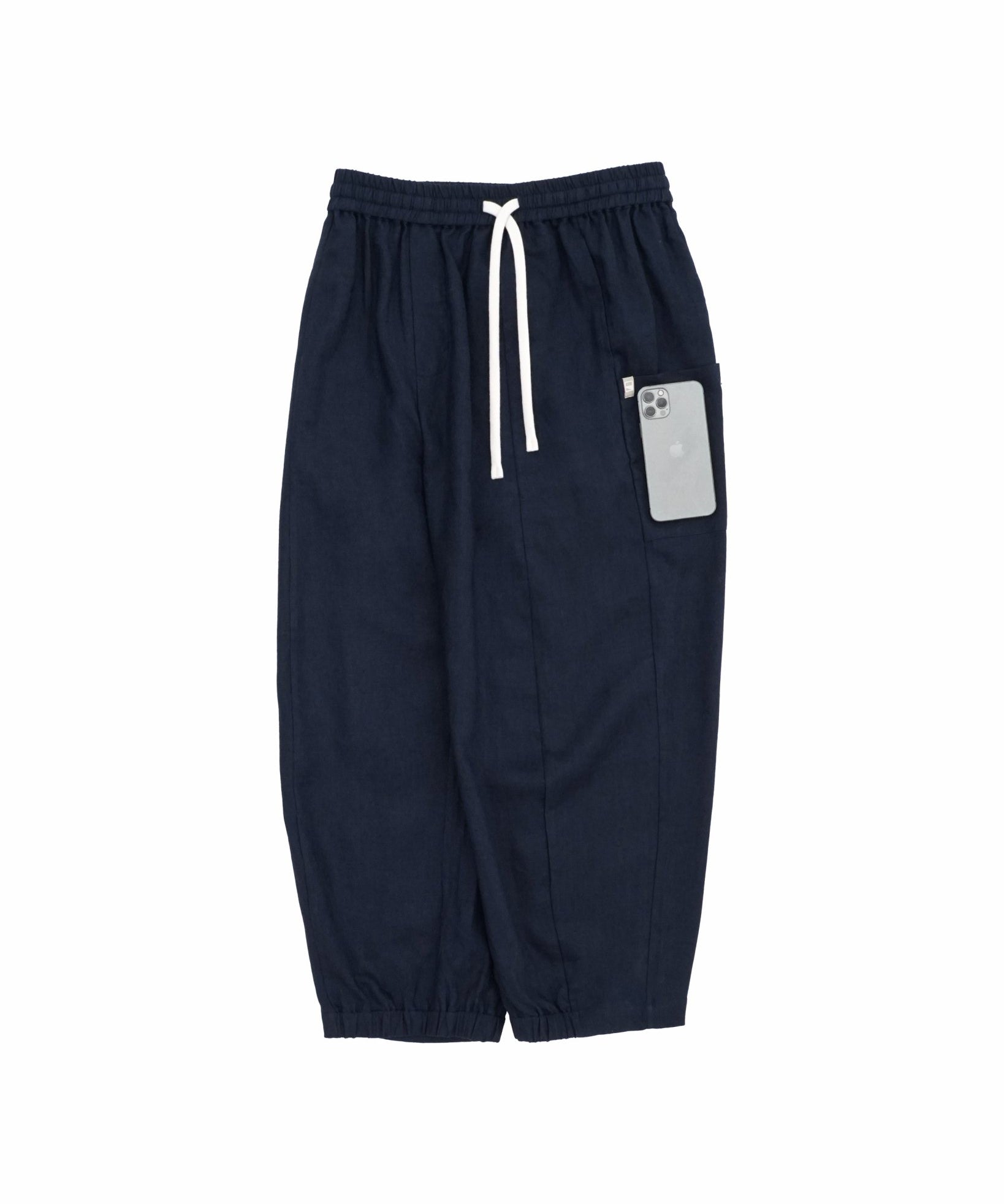 Journeyman Linen Pants - Midnight - G R A Y E