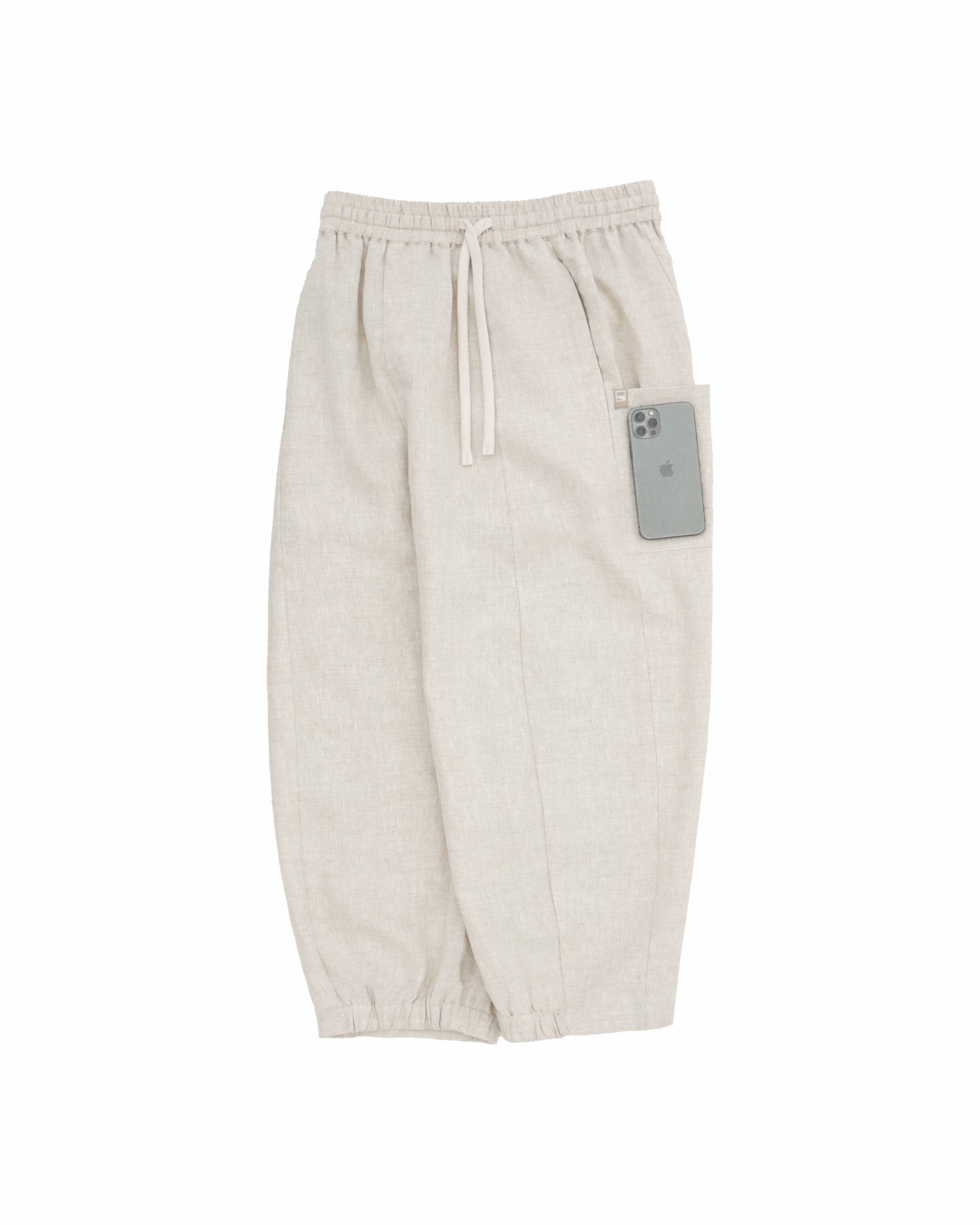 Journeyman Linen Pants - Natural - G R A Y E