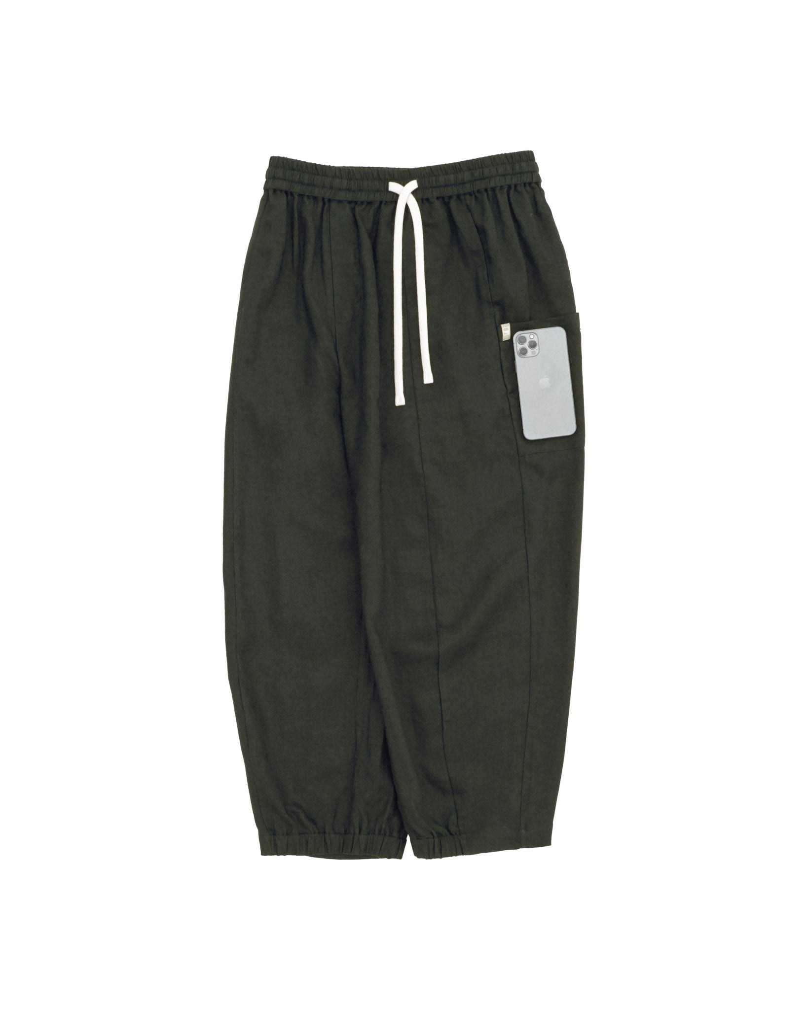 Journeyman Linen Pants - Olive Green - G R A Y E