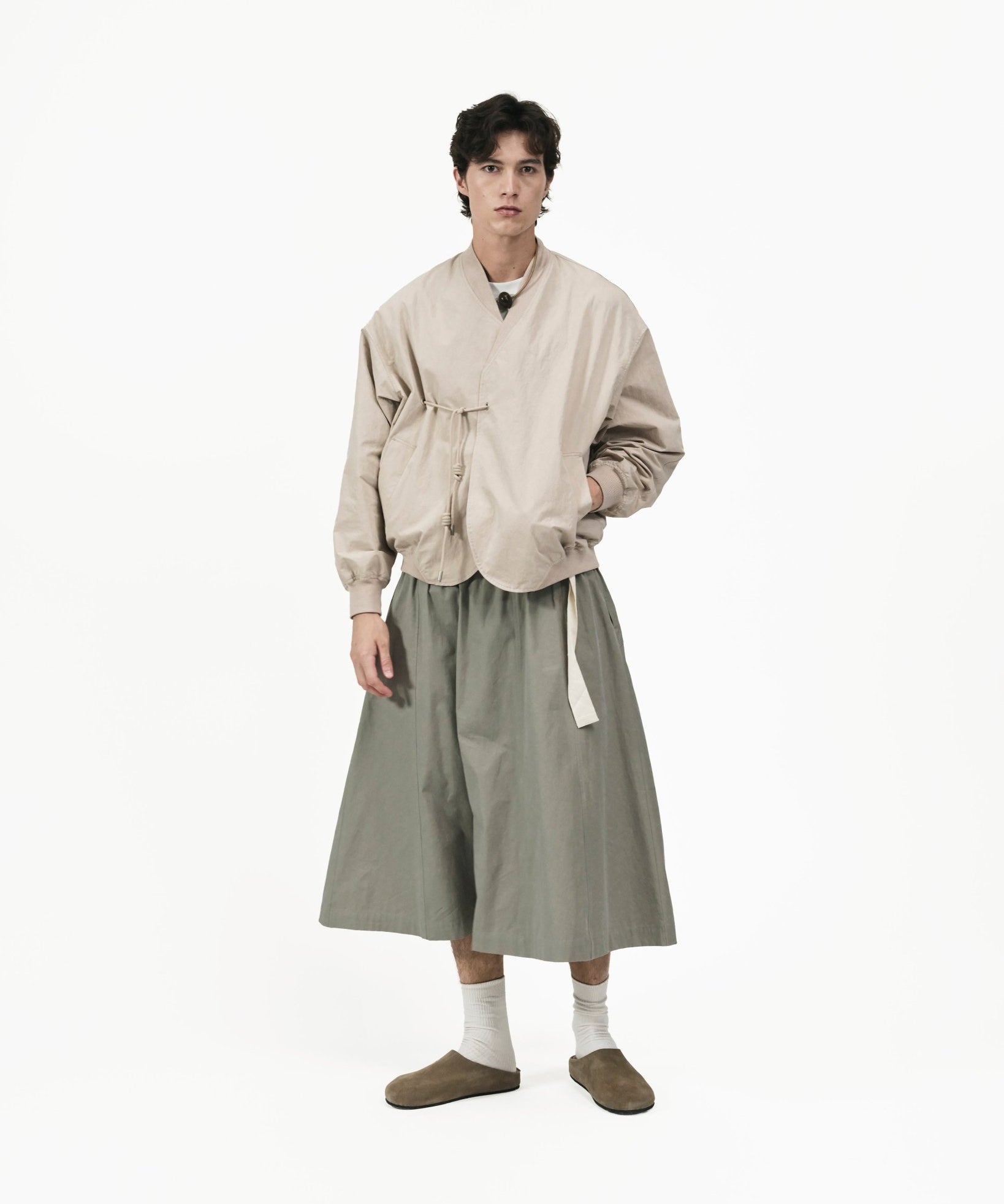 Kimono Bomber Jacket - Blush - G R A Y E