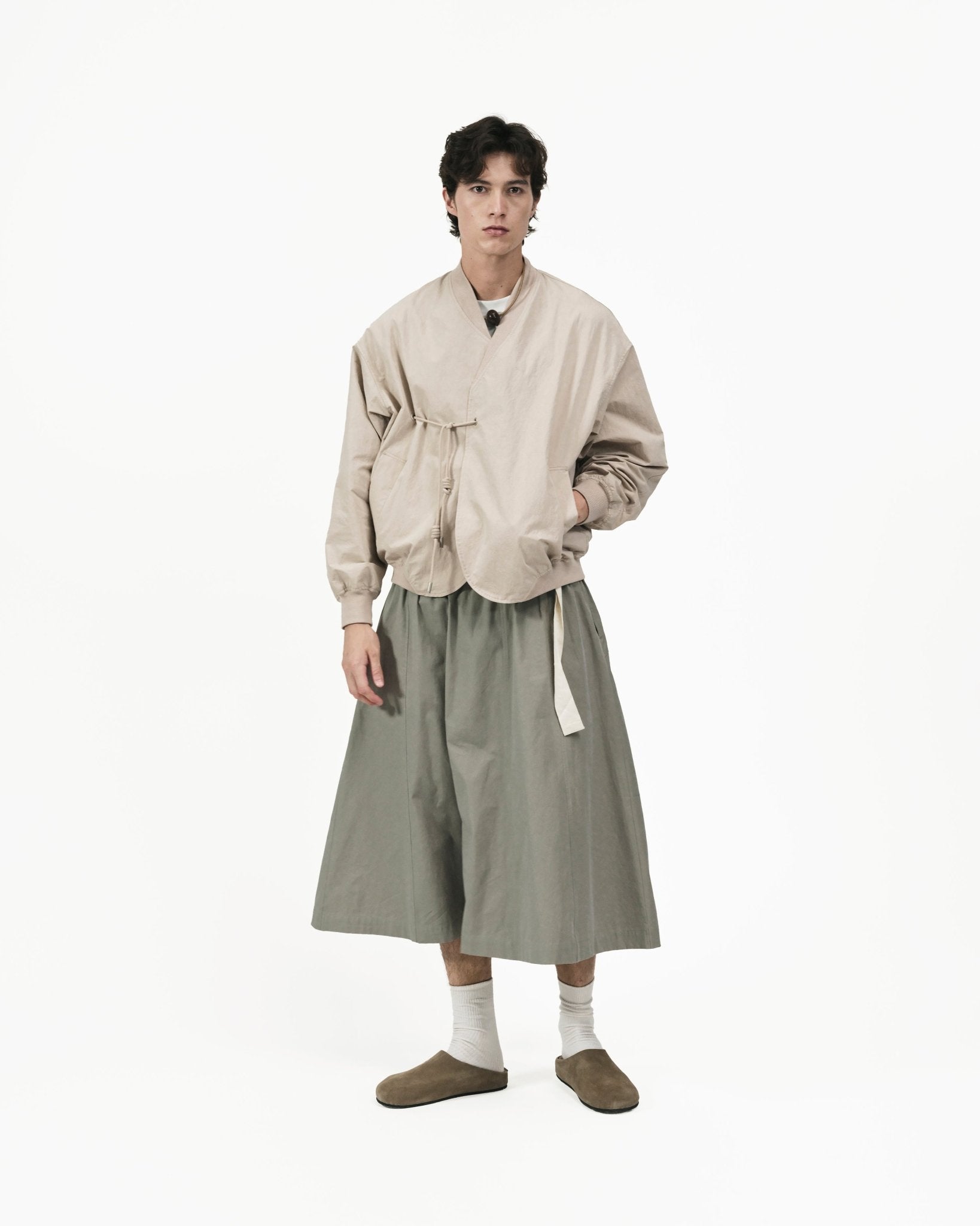 Kimono Bomber Jacket - Blush - G R A Y E