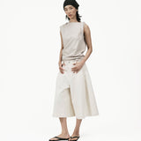 Knife Pleat Culottes - G R A Y E
