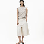 Knife Pleat Culottes - G R A Y E