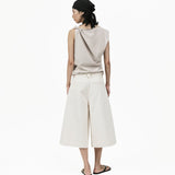 Knife Pleat Culottes - G R A Y E