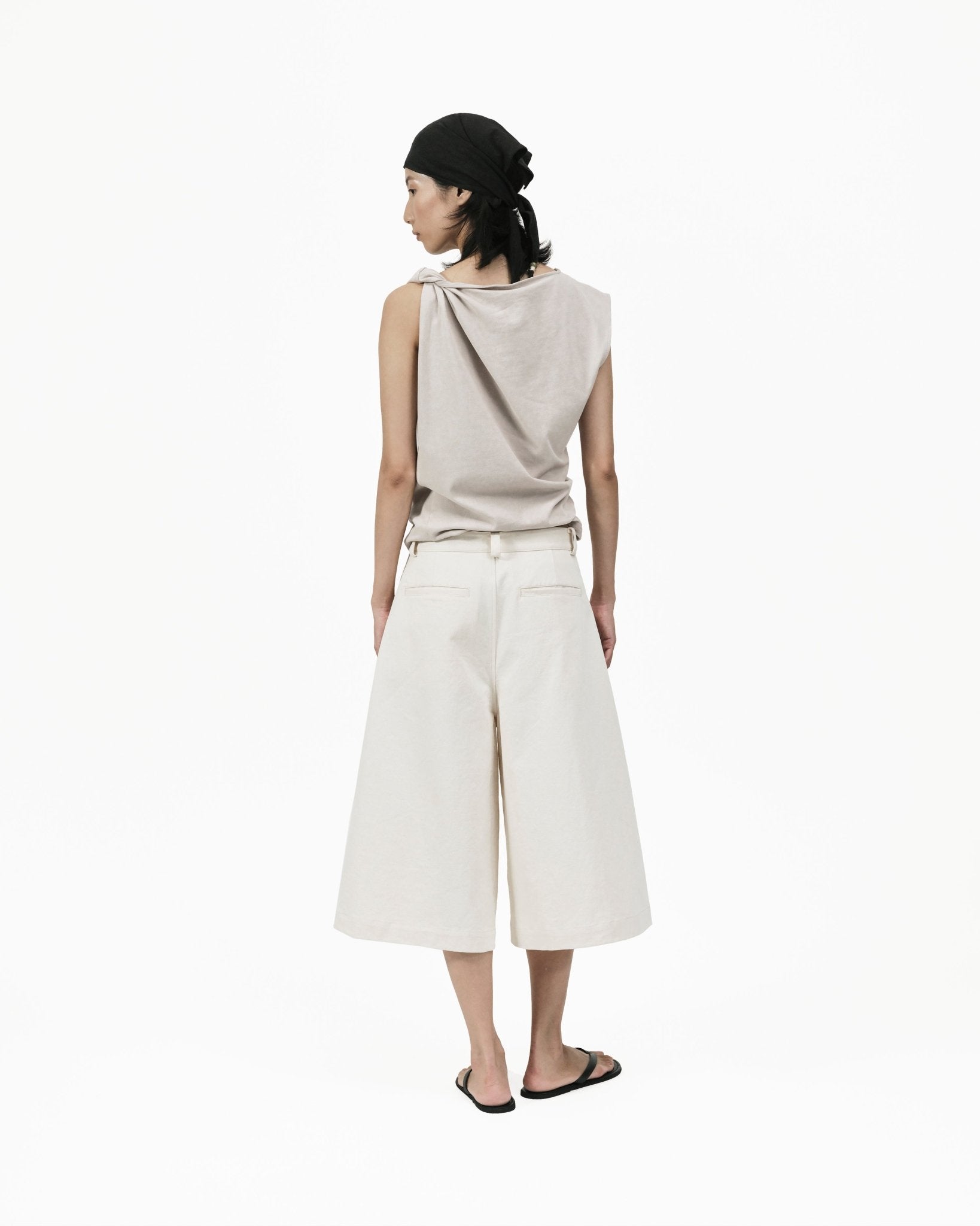 Knife Pleat Culottes - G R A Y E