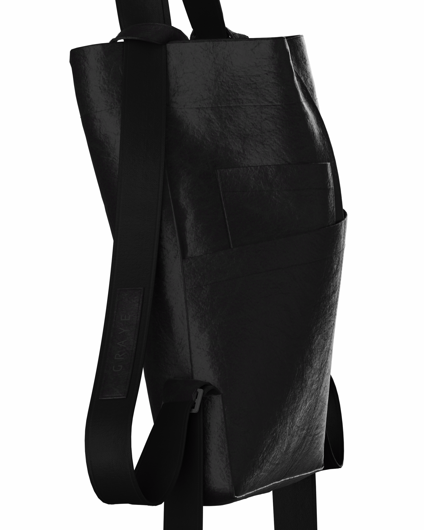 Leather Morph Sling - G R A Y E