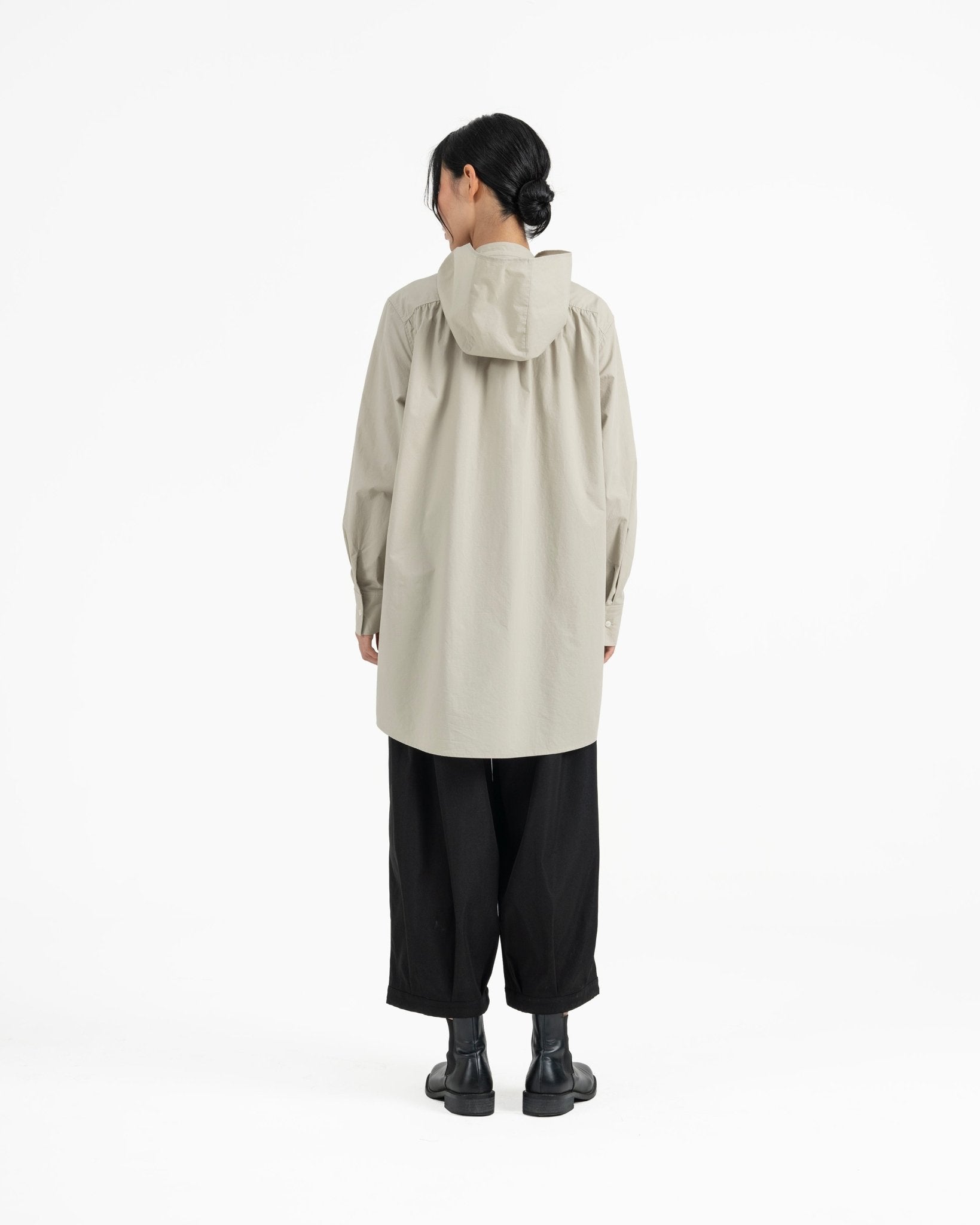 Long Scout Shirt - Sage Clay - G R A Y E