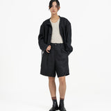 Mirage Tie Blazer - Black - G R A Y E