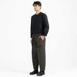Relaxed Elasticated Pants 2.0 - Olive - G R A Y E