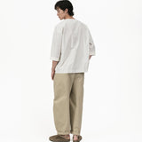 Reversible Kimono Overshirt - G R A Y E