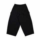 Multi-Pocket Ripstop Pants - Black