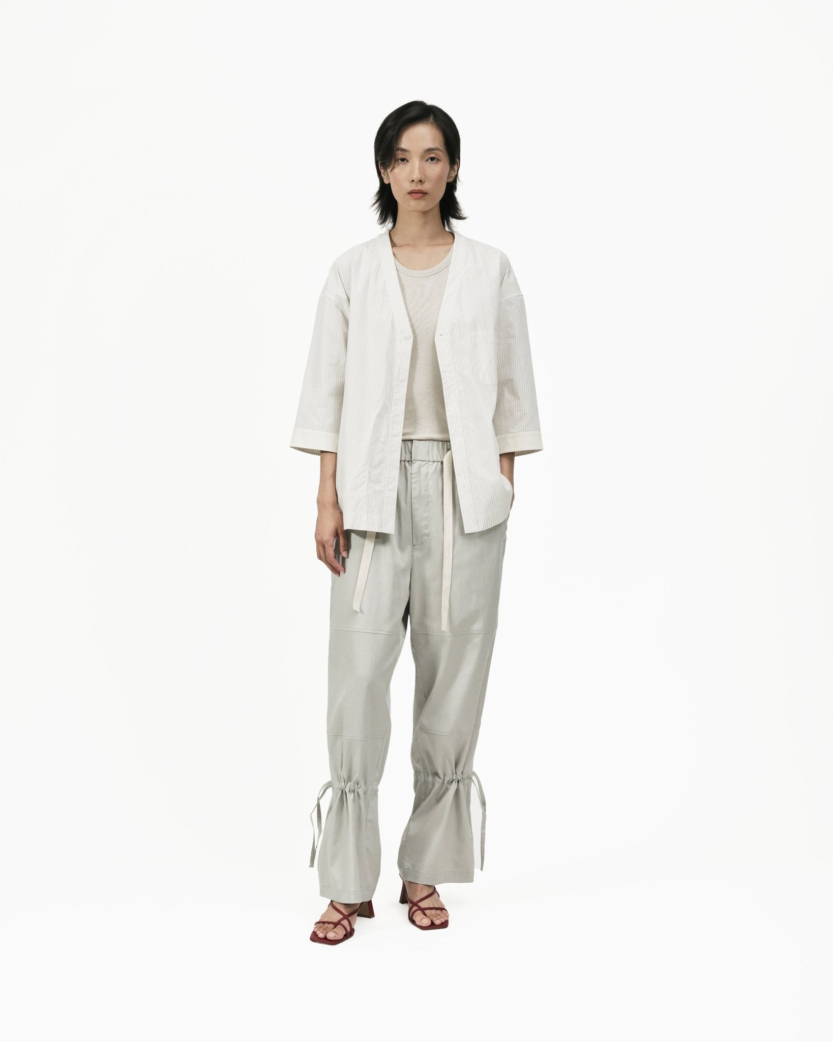 Sculpt Cargo Trousers - G R A Y E
