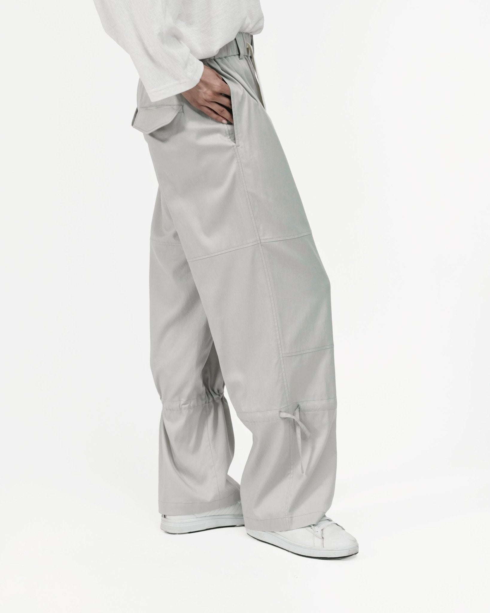 Sculpt Cargo Trousers - G R A Y E