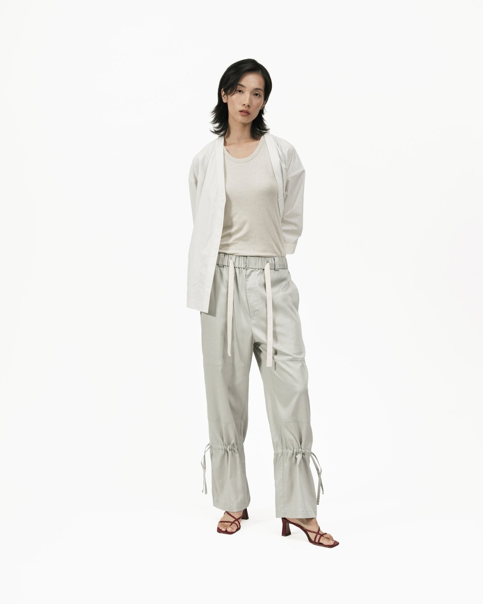 Sculpt Cargo Trousers - G R A Y E
