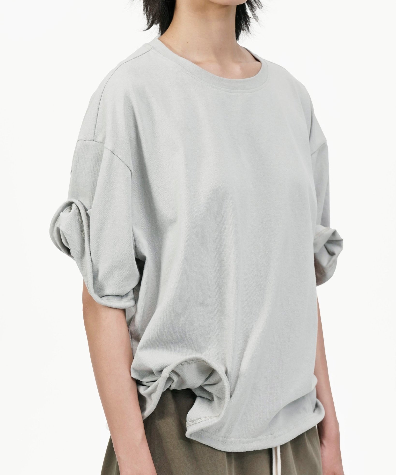 Sculpt Wired Tee - G R A Y E