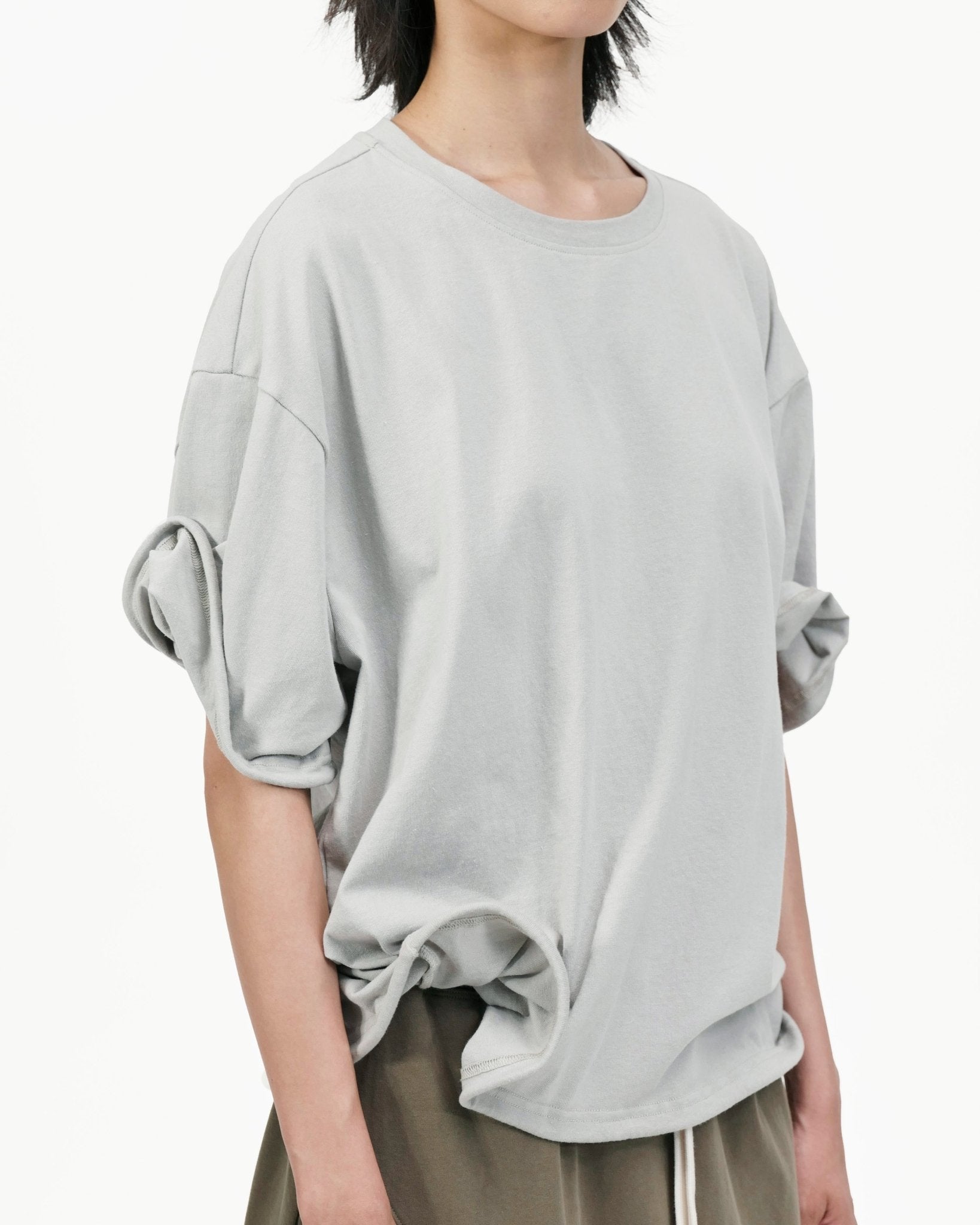 Sculpt Wired Tee - G R A Y E