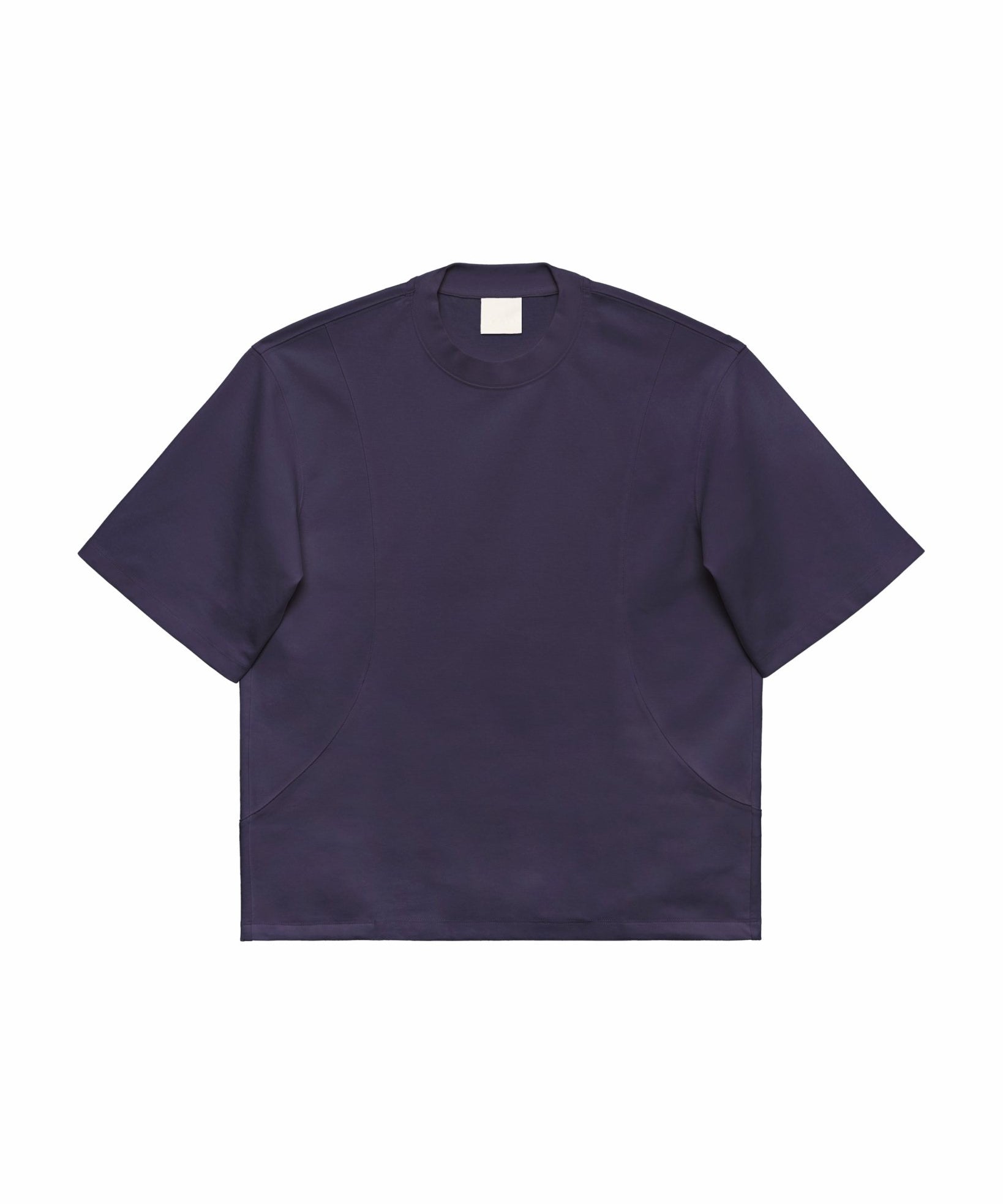 Seamline Crewneck Tee - Dusk Plum - G R A Y E