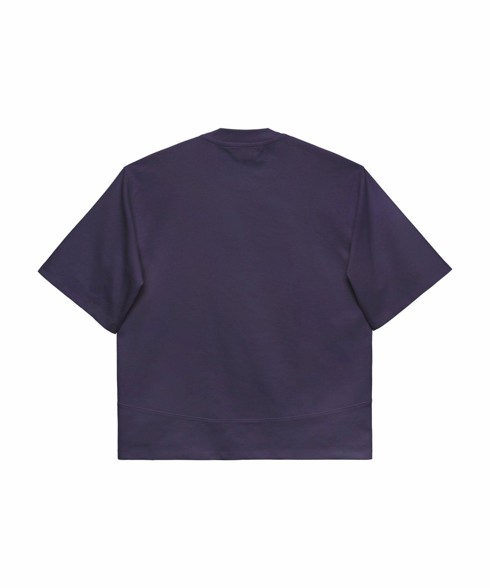 Seamline Crewneck Tee - Dusk Plum - G R A Y E