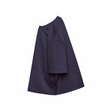 Seamline Crewneck Tee - Dusk Plum - G R A Y E