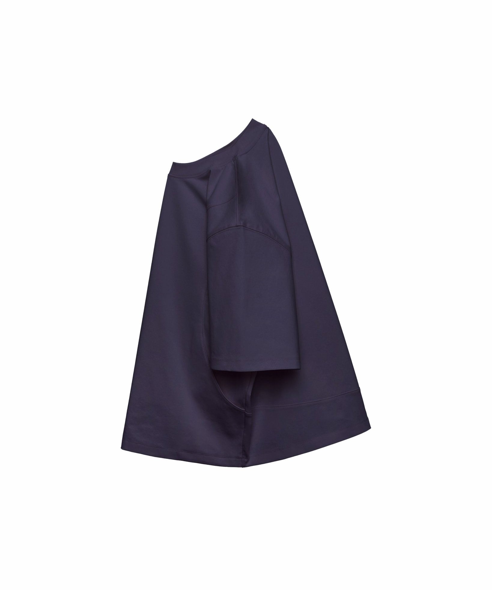 Seamline Crewneck Tee - Dusk Plum - G R A Y E