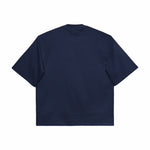 Seamline Crewneck Tee - Navy - G R A Y E