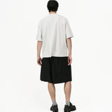 Seamline Crewneck Tee - Sea Salt - G R A Y E