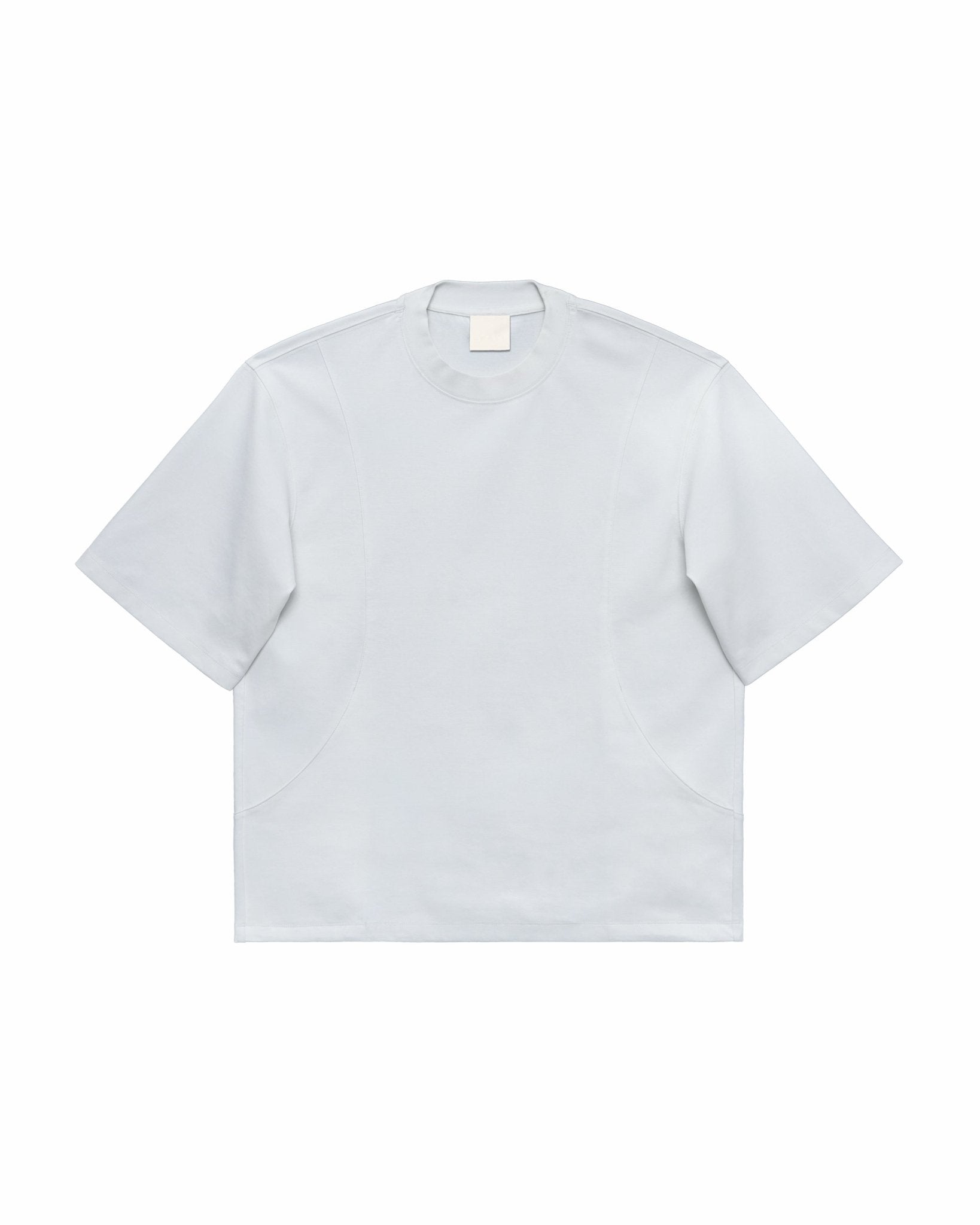 Seamline Crewneck Tee - Sea Salt - G R A Y E