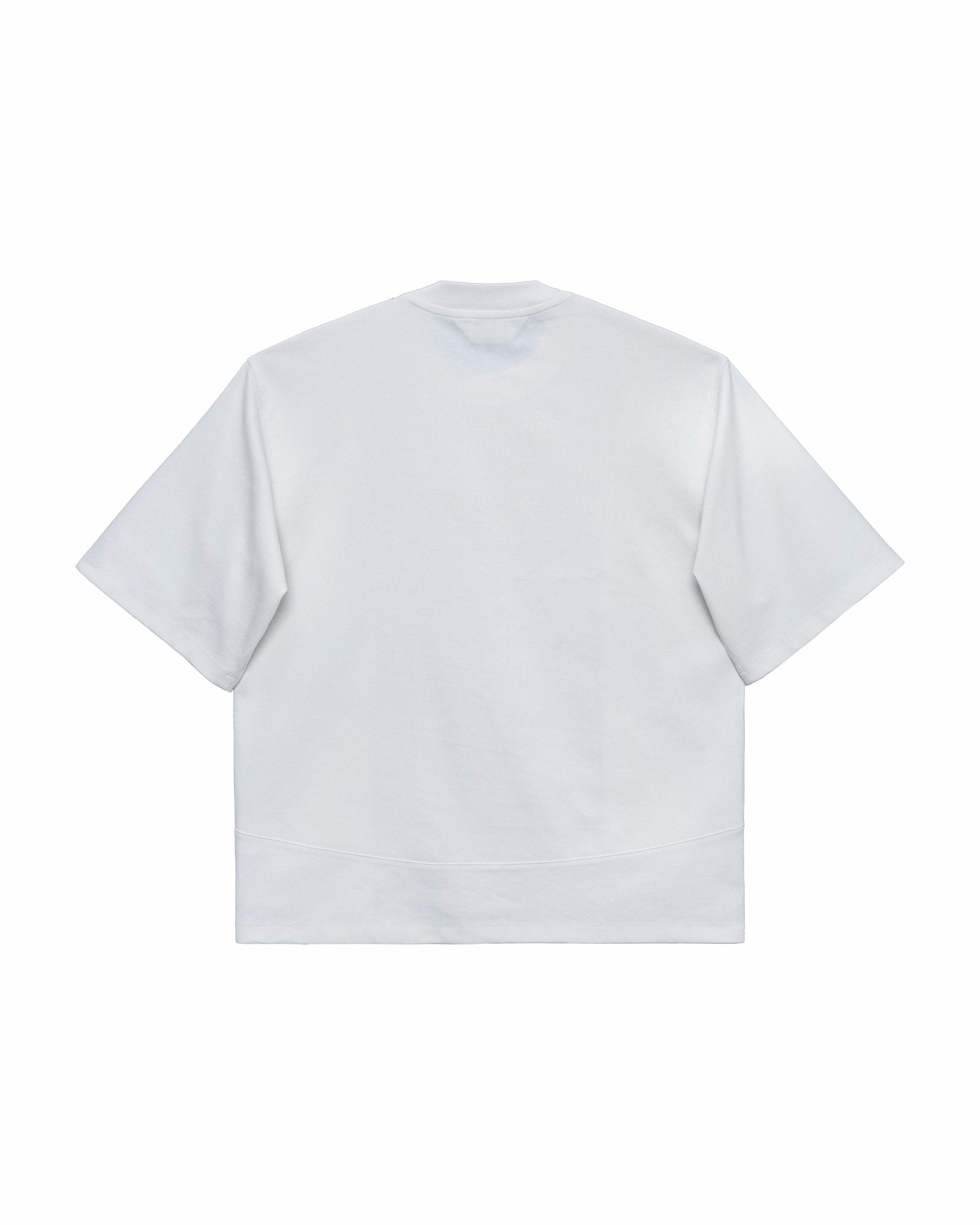Seamline Crewneck Tee - Sea Salt - G R A Y E