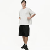 Seamline Crewneck Tee - Sea Salt - G R A Y E