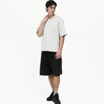 Seamline Crewneck Tee - Sea Salt - G R A Y E