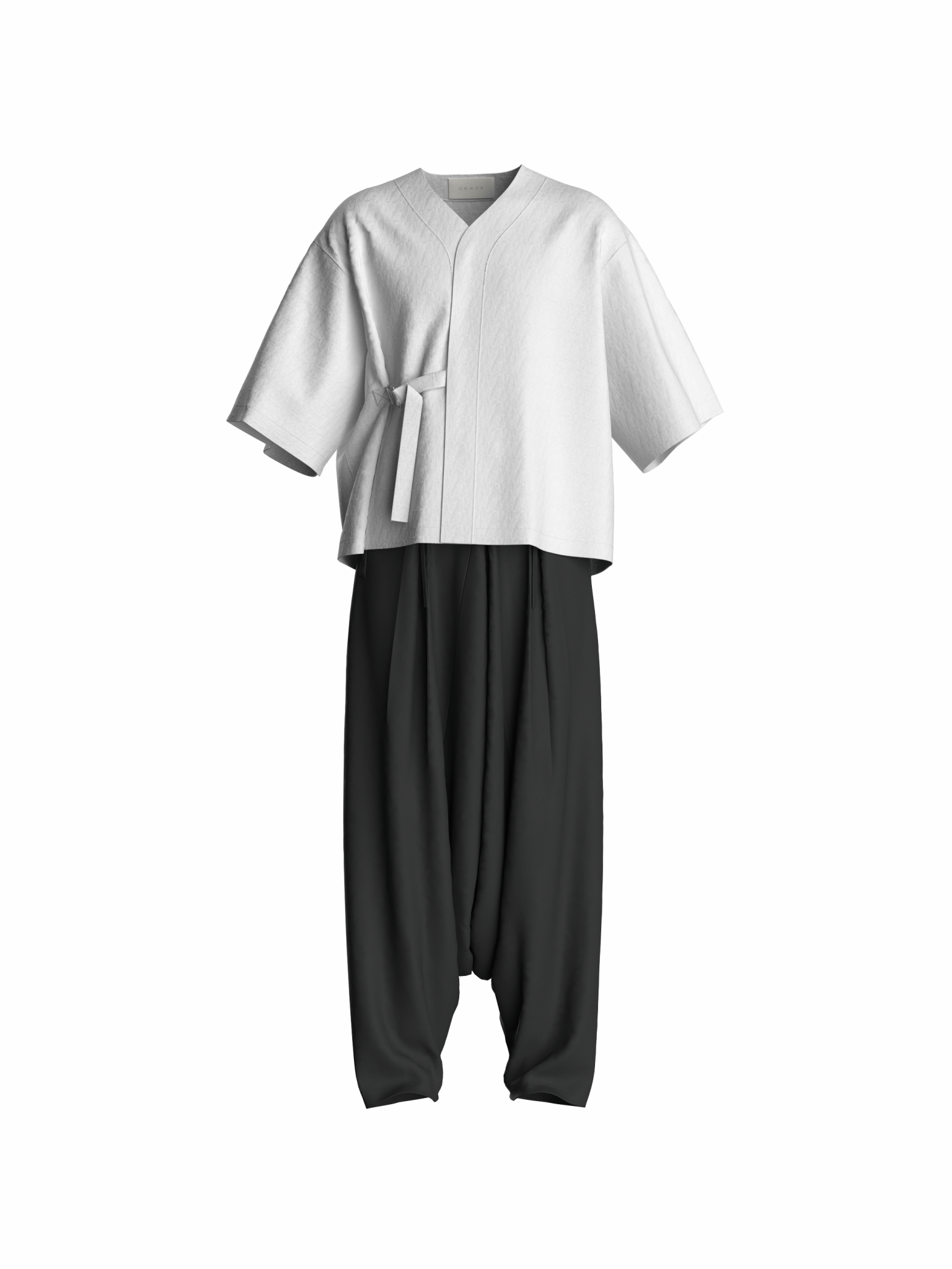Shoto Baseball Collar 2.0 - Off White - G R A Y E