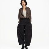 SOLOTEX® Barrel - Leg Trousers - G R A Y E