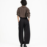 SOLOTEX® Barrel - Leg Trousers - G R A Y E