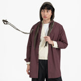 Tanglefolk Necklace - Buttermilk and Plaid - G R A Y E