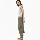 Twisted Knit Top - Mushroom - G R A Y E